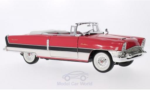 Packard Caribbean 1/18 Lucky Die Cast (Convertible) mit blacken Streifen red/white 1955 diecast model cars