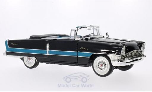 Packard Caribbean 1/18 Lucky Die Cast (Convertible) black/blue 1955 diecast model cars