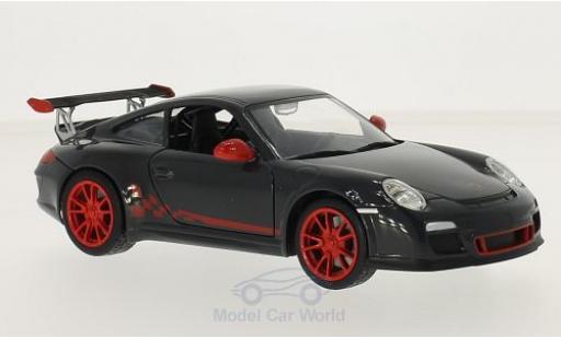 Porsche 997 GT3 RS 1/24 Lucky Die Cast 911 (II) GT3 RS grey/red diecast model cars