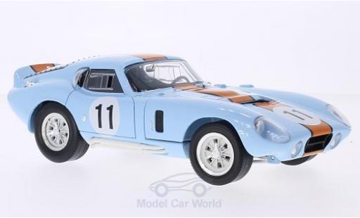 Diecast model cars Shelby Cobra 1/18 Lucky Die Cast Daytona Coupe blue/orange No.11 1965 Shelby Cobra 1/18 Lucky Die Cast Daytona Coupe blue/orange No.11 1965 diecast model cars