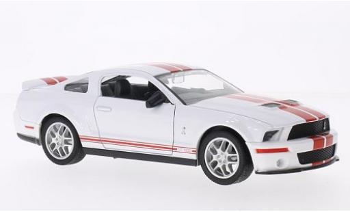 Diecast model cars Shelby GT 500 1/24 Lucky Die Cast weiss 2007 1:24 Shelby GT 500 1/24 Lucky Die Cast weiss 2007 1:24 diecast model cars