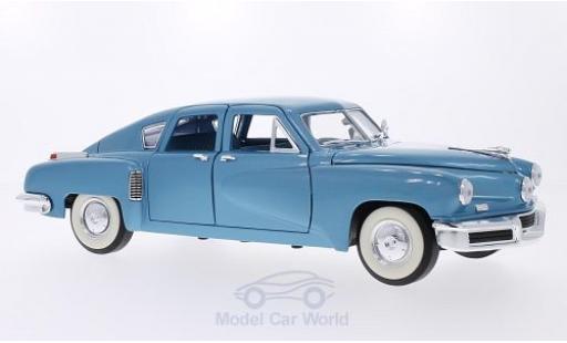 Tucker Torpedo 1/18 Lucky Die Cast metallic blue 1948 diecast model cars