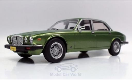 Diecast model cars Jaguar XJ 1/18 Lucky Step Models 6 metallic green 1982 Jaguar XJ 1/18 Lucky Step Models 6 metallic green 1982 diecast model cars