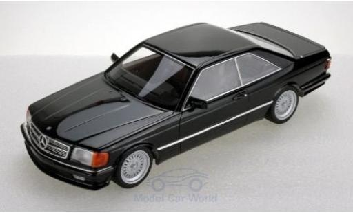 Mercedes 560 1/18 Lucky Step Models SEC (C126) Lorinser black 1987 diecast model cars