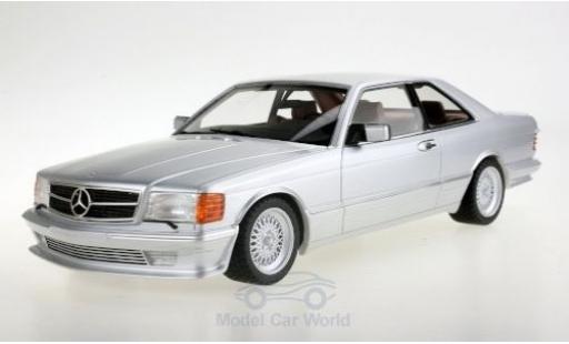 Mercedes 560 1/18 Lucky Step Models SEC (C126) Lorinser grey 1987 diecast model cars