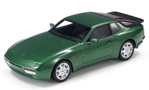 Porsche 944 1/18 Lucky Step Models Turbo S metallic green diecast model cars