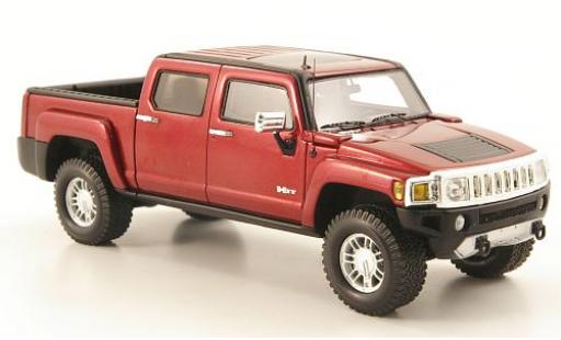 Hummer H3 1/43 Luxury Collectibles T metallic red 2008 diecast model cars