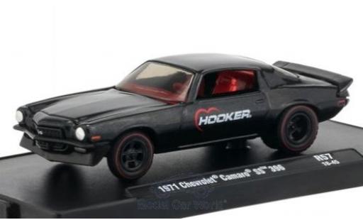 Chevrolet Camaro 1/64 M2 Machines SS 396 metallic anthrazit Hooker 1971 diecast model cars