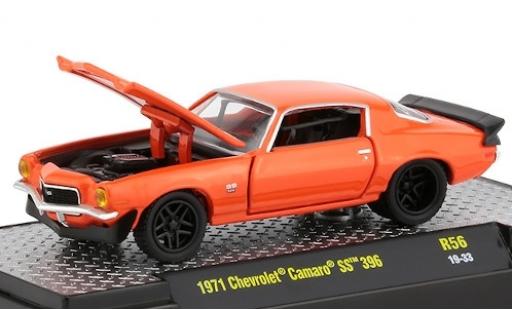 Chevrolet Camaro 1/64 M2 Machines SS 396 orange 1971 diecast model cars