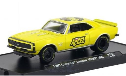 Diecast model cars Chevrolet Camaro 1/64 M2 Machines SS/RS 396 yellow/black ACCEL 1967 Chevrolet Camaro 1/64 M2 Machines SS/RS 396 yellow/black ACCEL 1967 diecast model cars