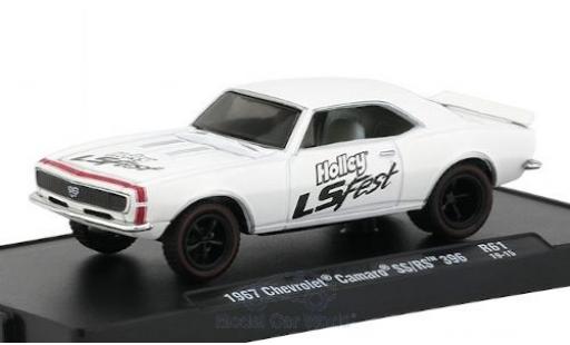 Chevrolet Camaro 1/64 M2 Machines SS/RS 396 white/Dekor Holley LS Fest 1967 diecast model cars