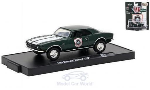 Chevrolet Camaro Z28 1/64 M2 Machines Z/28 green/white Sports Department 1968 diecast model cars