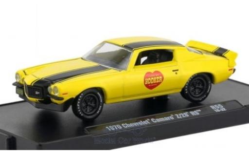 Diecast model cars Chevrolet Camaro 1/64 M2 Machines Z/28 RS yellow/black 1970 Chevrolet Camaro 1/64 M2 Machines Z/28 RS yellow/black 1970 diecast model cars