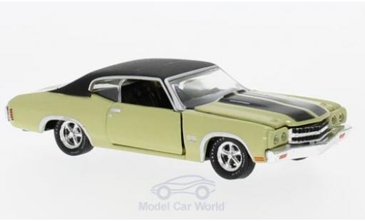 Diecast model cars Chevrolet Chevelle 1970 1/64 M2 Machines SS 454 metallic green/black 1970 Chevrolet Chevelle 1970 1/64 M2 Machines SS 454 metallic green/black 1970 diecast model cars
