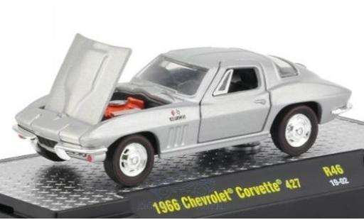 Diecast model cars Chevrolet Corvette 1/64 M2 Machines 427 grey 1966 Chevrolet Corvette 1/64 M2 Machines 427 grey 1966 diecast model cars