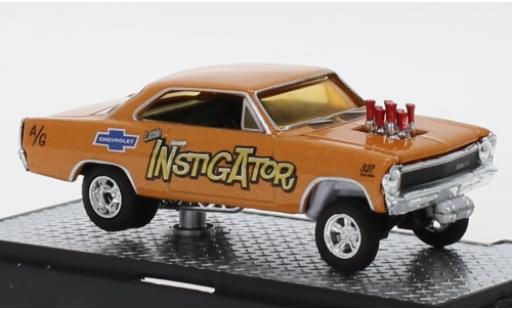 Diecast model cars Chevrolet Nova 1/64 M2 Machines Gasser Instigator 1967 Chevrolet Nova 1/64 M2 Machines Gasser Instigator 1967 diecast model cars