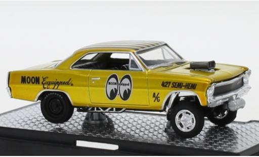 Diecast model cars Chevrolet Nova 1/64 M2 Machines Gasser Tuning Mooneyes - Moon Equipped 1967 Chevrolet Nova 1/64 M2 Machines Gasser Tuning Mooneyes - Moon Equipped 1967 diecast model cars