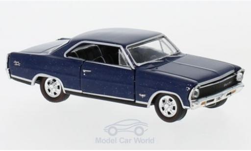 Diecast model cars Chevrolet Nova 1/64 M2 Machines SS blue 1967 Chevrolet Nova 1/64 M2 Machines SS blue 1967 diecast model cars