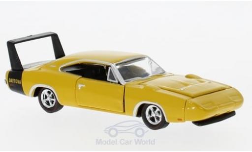 Diecast model cars Dodge Charger Daytona 1/64 M2 Machines Daytona 440 yellow 1969 Dodge Charger Daytona 1/64 M2 Machines Daytona 440 yellow 1969 diecast model cars