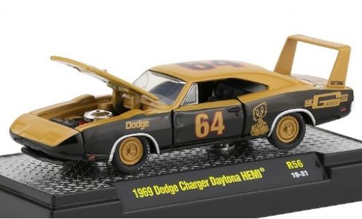Diecast model cars Dodge Charger 1/64 M2 Machines Daytona HEMI beige/black Mr. Casket Co. 1968 No.64 Dodge Charger 1/64 M2 Machines Daytona HEMI beige/black Mr. Casket Co. 1968 No.64 diecast model cars