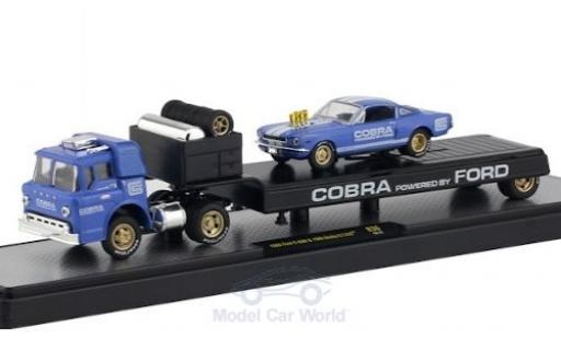 Diecast model cars Ford C600 1/64 M2 Machines C-600 Cobra 1966 mit Shelby G.T. 350 Ford C600 1/64 M2 Machines C-600 Cobra 1966 mit Shelby G.T. 350 diecast model cars