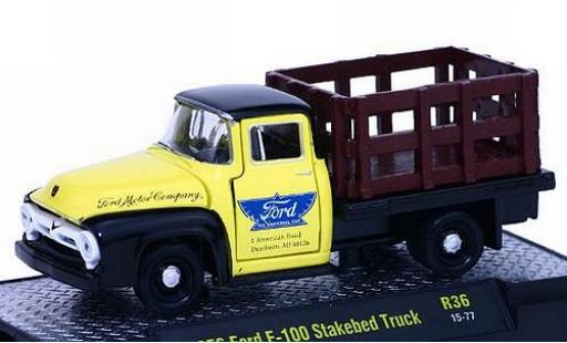 Diecast model cars Ford F-1 1/64 M2 Machines 00 Stakebed Truck Motor Company 1956 voiture-Trucks Release 36 Ford F-1 1/64 M2 Machines 00 Stakebed Truck Motor Company 1956 voiture-Trucks Release 36 diecast model cars
