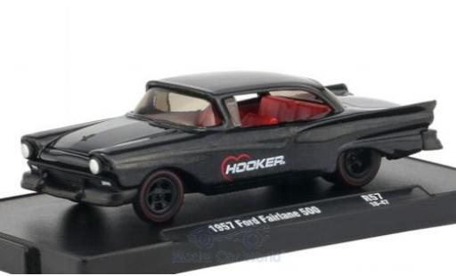 Ford Fairlane 1/64 M2 Machines 500 metallic anthrazit Hooker 1957 diecast model cars