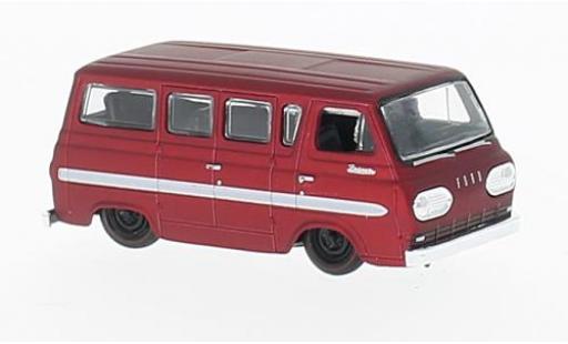 Diecast model cars Ford Falcon 1/64 M2 Machines Club Wagon red 1965 Ford Falcon 1/64 M2 Machines Club Wagon red 1965 diecast model cars