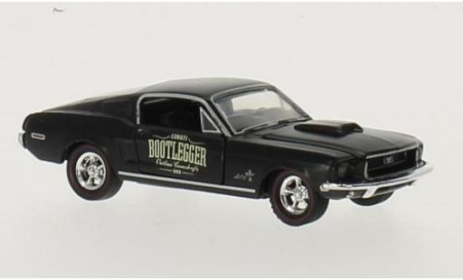 Diecast model cars Ford Mustang 1/64 M2 Machines Cobra-Jet black Bootlegger 1968 Ford Mustang 1/64 M2 Machines Cobra-Jet black Bootlegger 1968 diecast model cars
