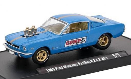 Diecast model cars Ford Mustang 1/64 M2 Machines Fastback 2 + 2 289 metallic blue Comp Cams 1966 voiture-Drivers Release 43 sans Vitrine Ford Mustang 1/64 M2 Machines Fastback 2 + 2 289 metallic blue Comp Cams 1966 voiture-Drivers Release 43 sans Vitrine diecast model cars