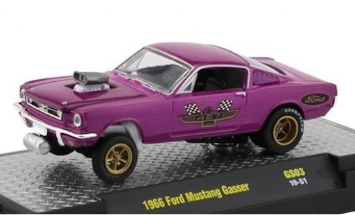 Diecast model cars Ford Mustang 1/64 M2 Machines Gasser metallic lila 427 1966 Ford Mustang 1/64 M2 Machines Gasser metallic lila 427 1966 diecast model cars