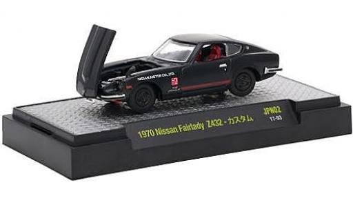 Diecast model cars Nissan Fairlady Z 1/64 M2 Machines 432 black RHD 1970 Nissan Fairlady Z 1/64 M2 Machines 432 black RHD 1970 diecast model cars