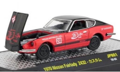 Diecast model cars Nissan Fairlady Z Z432 1/64 M2 Machines 432 black/red Coca Cola 1970 Nissan Fairlady Z Z432 1/64 M2 Machines 432 black/red Coca Cola 1970 diecast model cars