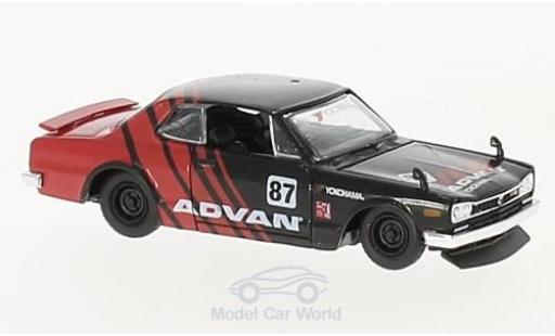 Nissan Skyline 1/64 M2 Machines GT-R No.87 Advan 1971 diecast model cars