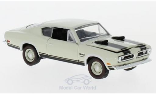 Diecast model cars Plymouth Barracuda 1969 1/64 M2 Machines 440 beige 1969 Plymouth Barracuda 1969 1/64 M2 Machines 440 beige 1969 diecast model cars