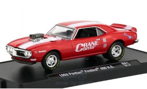 Diecast model cars Pontiac Firebird 1/64 M2 Machines 400 H.O. red/white Crane Cams 1968 Pontiac Firebird 1/64 M2 Machines 400 H.O. red/white Crane Cams 1968 diecast model cars