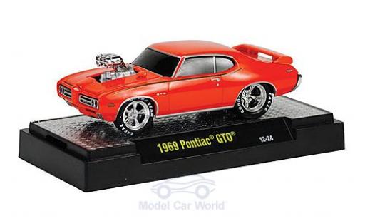 Diecast model cars Pontiac GTO 1/64 M2 Machines orange 1969 Motorhaube mit Funktion Ground Pounders Pontiac GTO 1/64 M2 Machines orange 1969 Motorhaube mit Funktion Ground Pounders diecast model cars