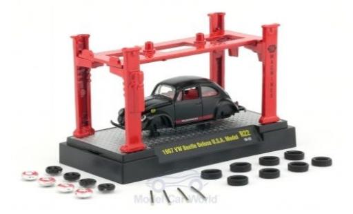 Diecast model cars Volkswagen Beetle 1/64 M2 Machines DeLuxe matt-black 1967 Model-Kit Bausatz inklusive 4 Ersatzrädern Volkswagen Beetle 1/64 M2 Machines DeLuxe matt-black 1967 Model-Kit Bausatz inklusive 4 Ersatzrädern diecast model cars