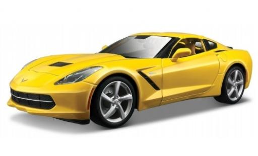 Diecast model cars Chevrolet Corvette 1/18 Maisto Stingray (C7) yellow 2014 Chevrolet Corvette 1/18 Maisto Stingray (C7) yellow 2014 diecast model cars