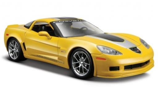 Chevrolet Corvette 1/24 Maisto Z06 GT1 yellow 2009 Commemorative Edition diecast model cars
