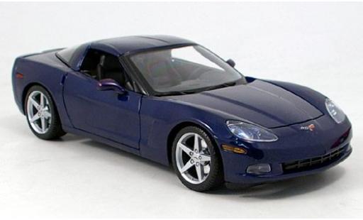 Diecast model cars Chevrolet Corvette 1/18 Maisto Z06 metallic blue sans Vitrine Chevrolet Corvette 1/18 Maisto Z06 metallic blue sans Vitrine diecast model cars