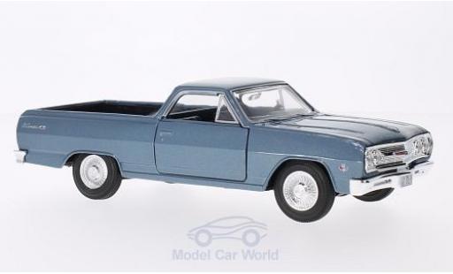 Chevrolet El Camino 1/24 Maisto metallic blue 1965 diecast model cars