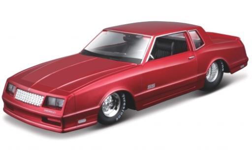 Diecast model cars Chevrolet Monte Carlo 1/24 Maisto SS metallic red 1986 Chevrolet Monte Carlo 1/24 Maisto SS metallic red 1986 diecast model cars
