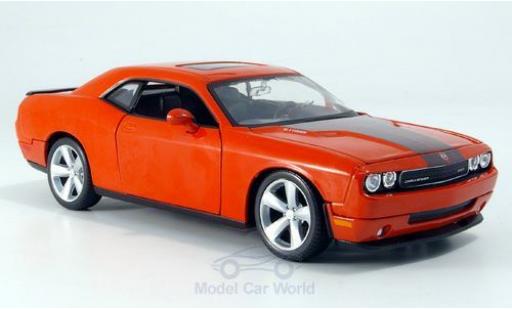 Dodge Challenger 1/24 Maisto SRT8 orange 2008 diecast model cars