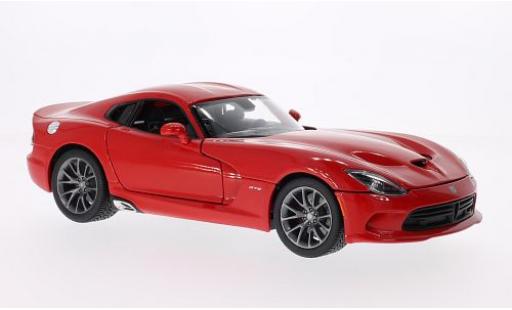Diecast model cars Dodge Viper 1/18 Maisto SRT GTS red 2013 Dodge Viper 1/18 Maisto SRT GTS red 2013 diecast model cars