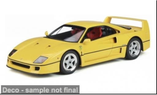 Diecast model cars Ferrari F40 1/64 Maisto gelb 1995 1:64 Ferrari F40 1/64 Maisto gelb 1995 1:64 diecast model cars
