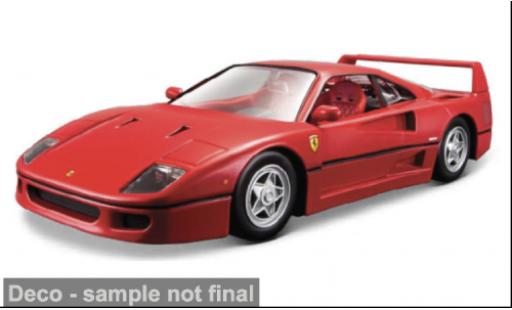 Diecast model cars Ferrari F40 1/64 Maisto rot 1995 1:64 Ferrari F40 1/64 Maisto rot 1995 1:64 diecast model cars