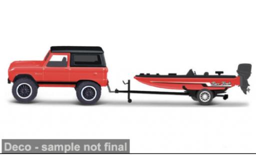 Diecast model cars Ford Bronco 1/64 Maisto rot 1966 1:64 Ford Bronco 1/64 Maisto rot 1966 1:64 diecast model cars