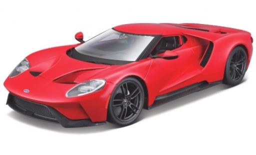 Ford GT 1/18 Maisto red 2017 diecast model cars