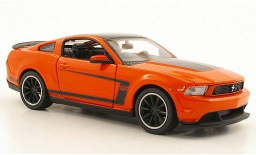 Ford Mustang 1/24 Maisto Boss 302 orange diecast model cars